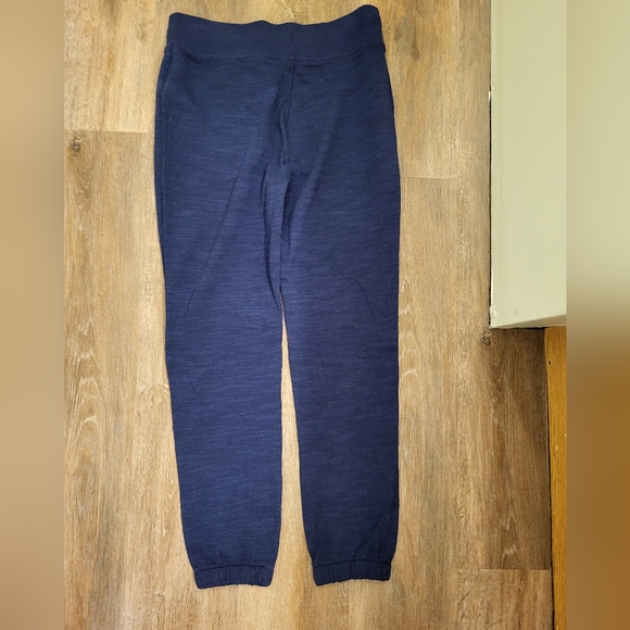 J Crew Women's Cotton Terry Jogger Pant Blue 💙 Size Small - Picture 8 of 10